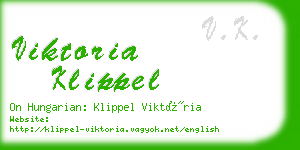 viktoria klippel business card